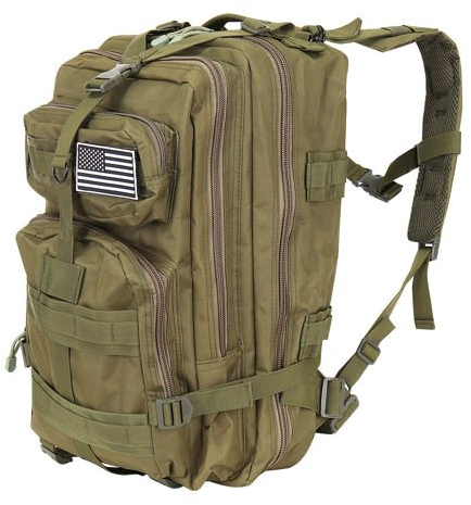 Rucsac militar XL verde - 2 | YEO