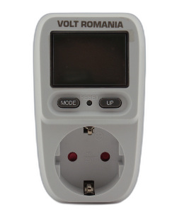 Priza cu contor de consum De Energie Electrică Volt Romania VRPM02 - 3 | YEO