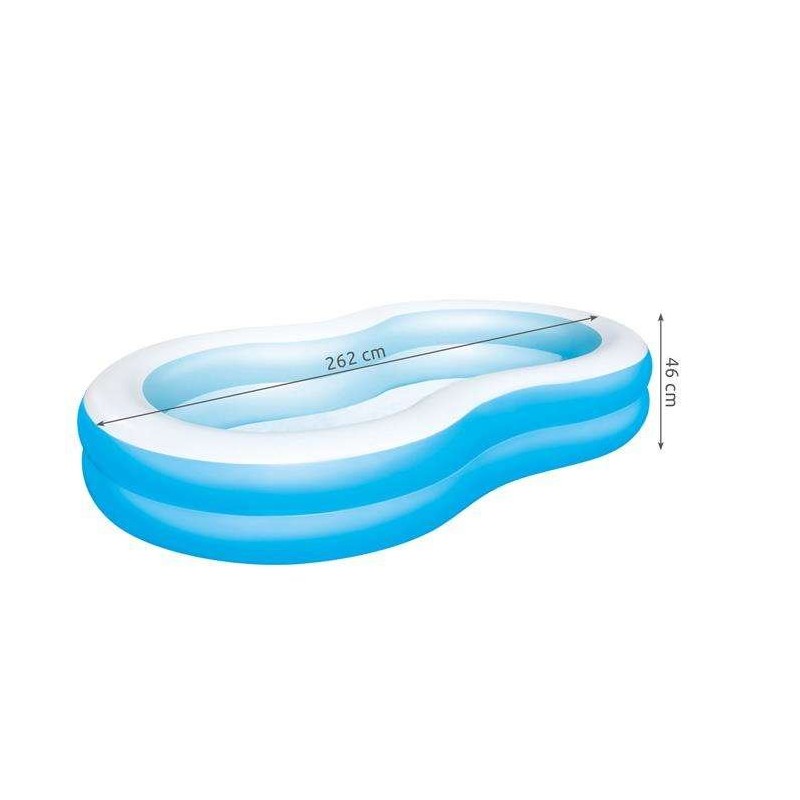 Piscina gonflabila 262x157x46cm BESTWAY 54117 - 1 | YEO