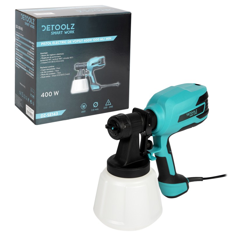 Pistol electric de vopsit 350W 1000 ml/min - 1 | YEO