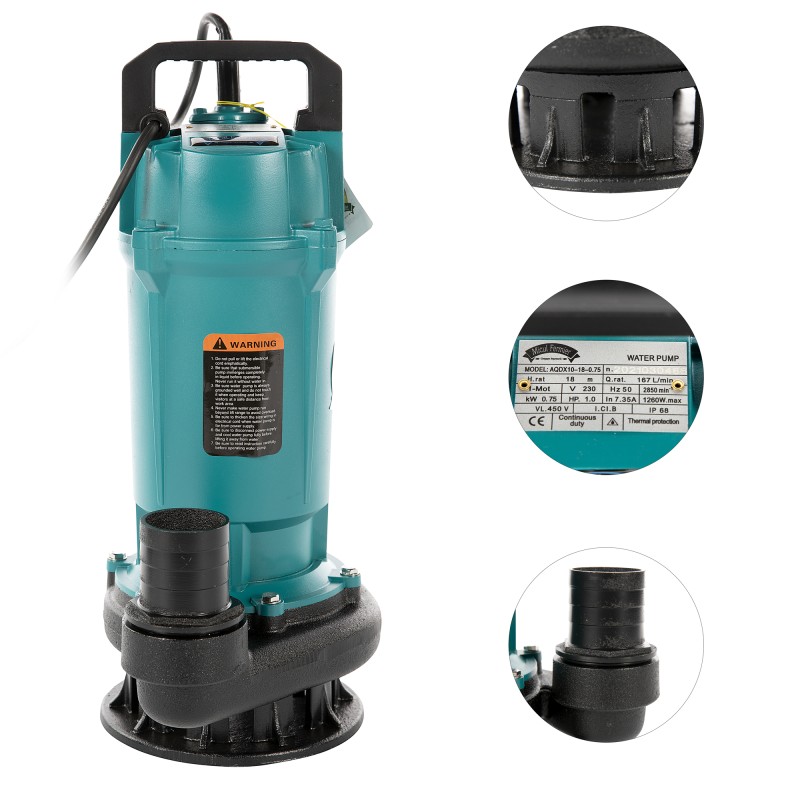 Pompa apa submersibila QDX10-18M 0.75KW 2 - 2 | YEO