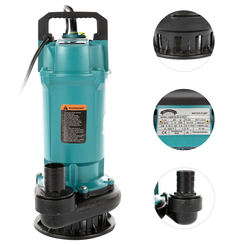 Pompa apa submersibila QDX10-20M 0.75KW 1.5