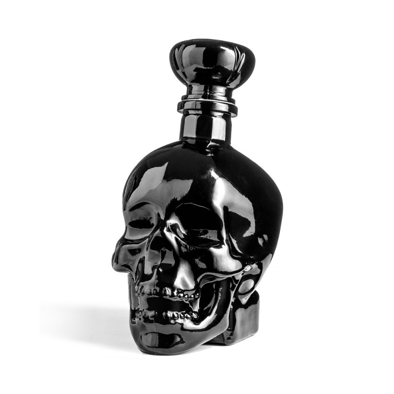 O sticlă unică în formă și culoare pentru băutura ta preferată SKULL negru 750 ml - 3 | YEO