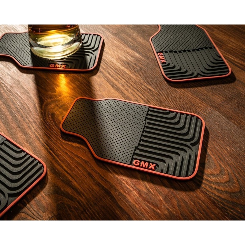 Mini Covorașele de mașină din silicon - Coasters de pahare set 4 buc - 2 | YEO