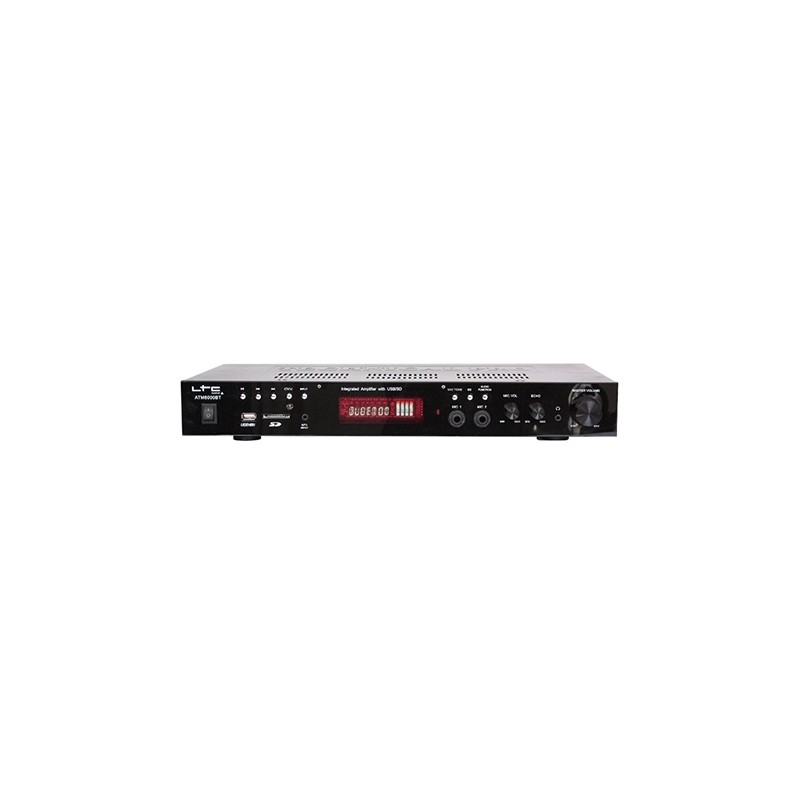 Amplificator Karaoke 2x50w Fm/bt/usb/sd 2 Linii Microfon
