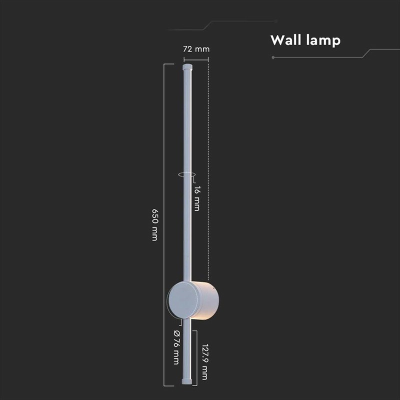 Corp Iluminat Led 12w 3000k Ip65 - Alb - 3 | YEO