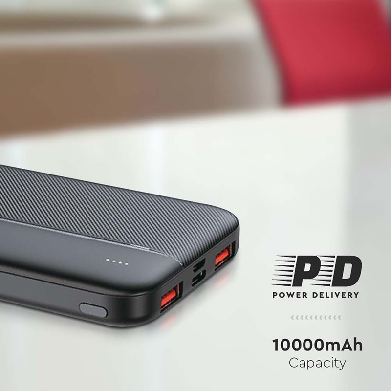 Power Bank 10000mah Fast Charge - Negru - 4 | YEO