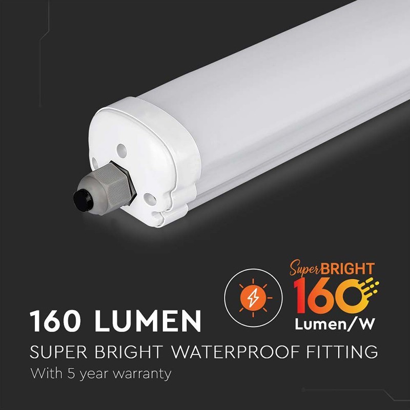 Corp Iluminat Led 120cm 24w 4000k 160lm/w Ip65 - 3 | YEO