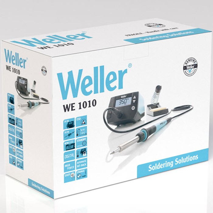 Staţie de lipit WELLER T0053298699 ESD 70W 100÷450°C Ştecher: EU Afişaj: LCD WEL.WE1010SET - 1 | YEO