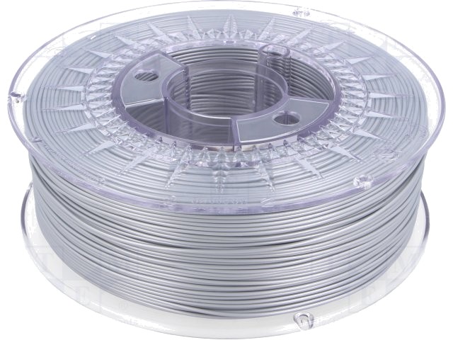 Filament: PLA 1,75mm aluminiu 200-235°C 1kg ±0,05mm DEV-PLA-1.75-ALU