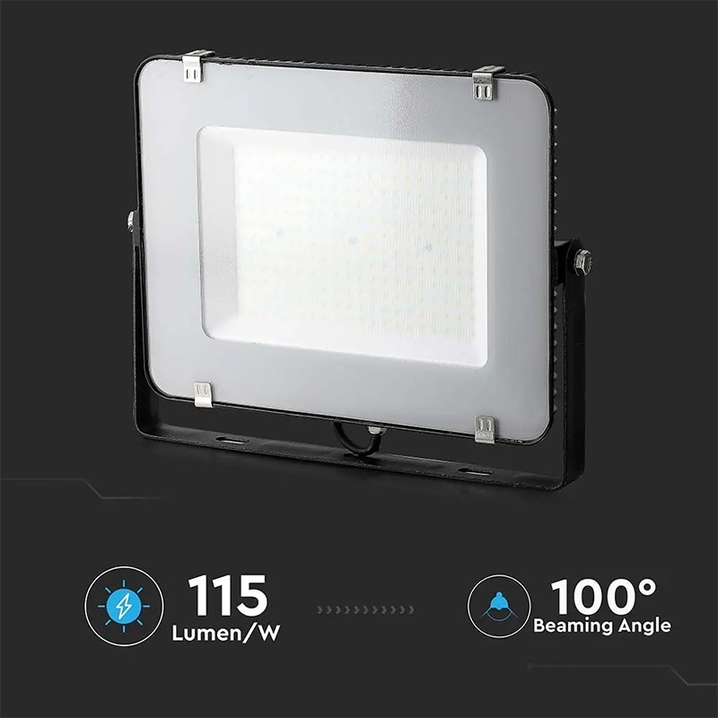 Proiector Led Smd 150w 115lm/w 6500k Ip65, Cip Samsung - Negru - 4 | YEO