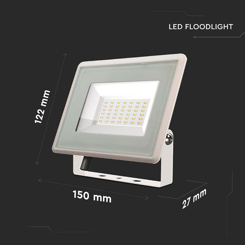 Reflector Led Smd 30w 4000k Ip65 - Alb - 5 | YEO