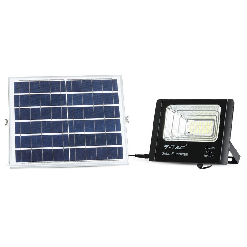 Reflector Led 16w 6000k Cu Incarcare Solara V-TAC - 1 | YEO