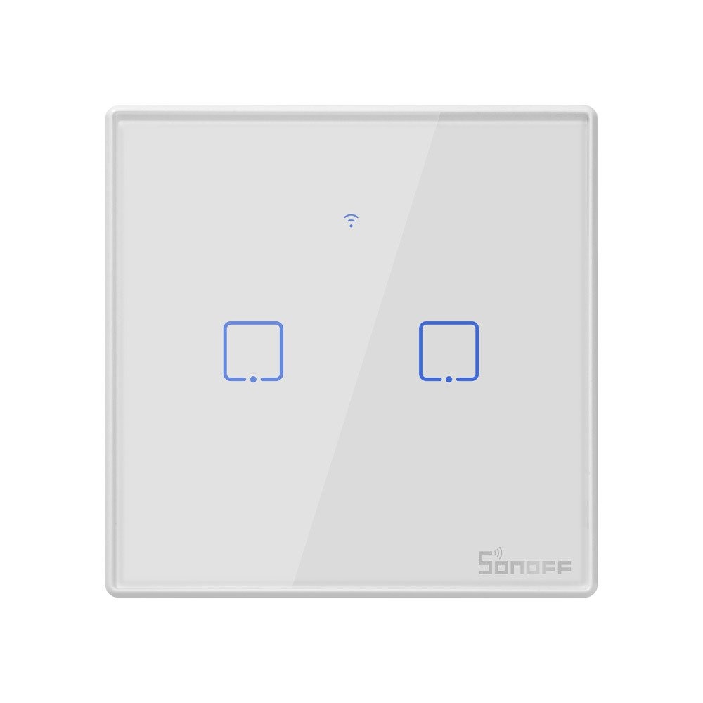 Smart Switch WiFi + RF 433 Sonoff T2 EU TX (2 canale) - 2 | YEO