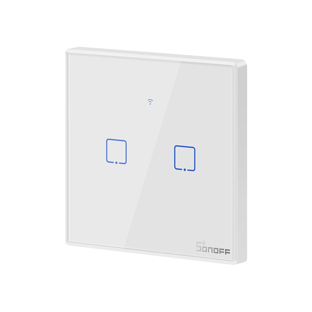 Smart Switch WiFi + RF 433 Sonoff T2 EU TX (2 canale) - 3 | YEO