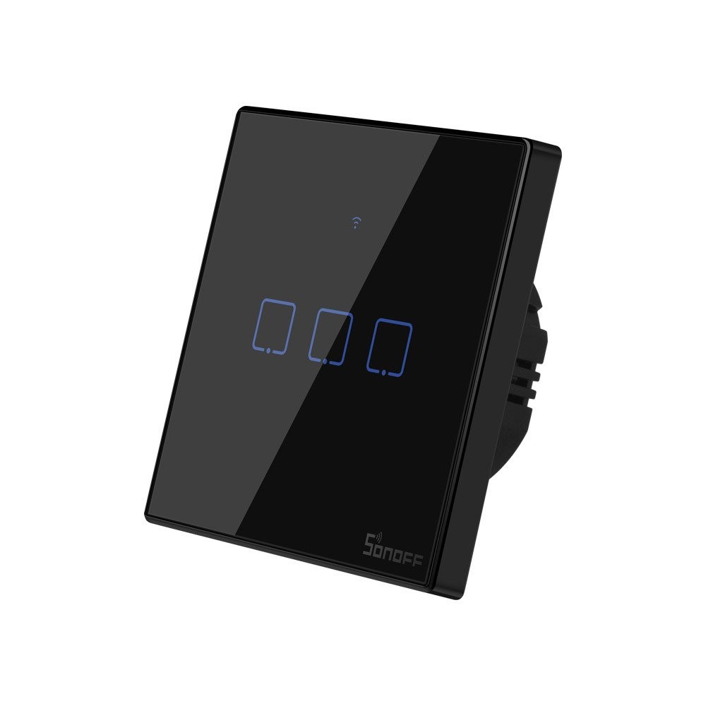 Smart Switch WiFi + RF 433 Sonoff T3 EU TX (3 canale)