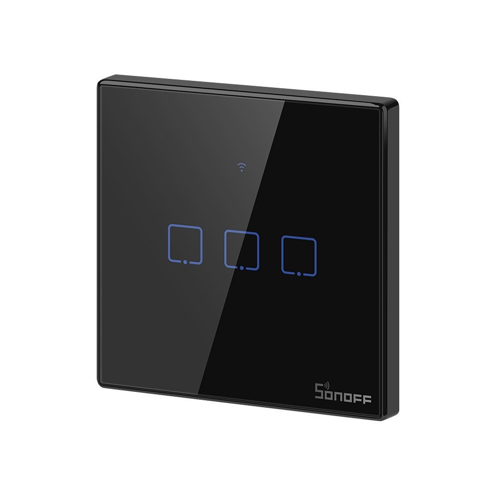 Smart Switch WiFi + RF 433 Sonoff T3 EU TX (3 canale) - 1 | YEO