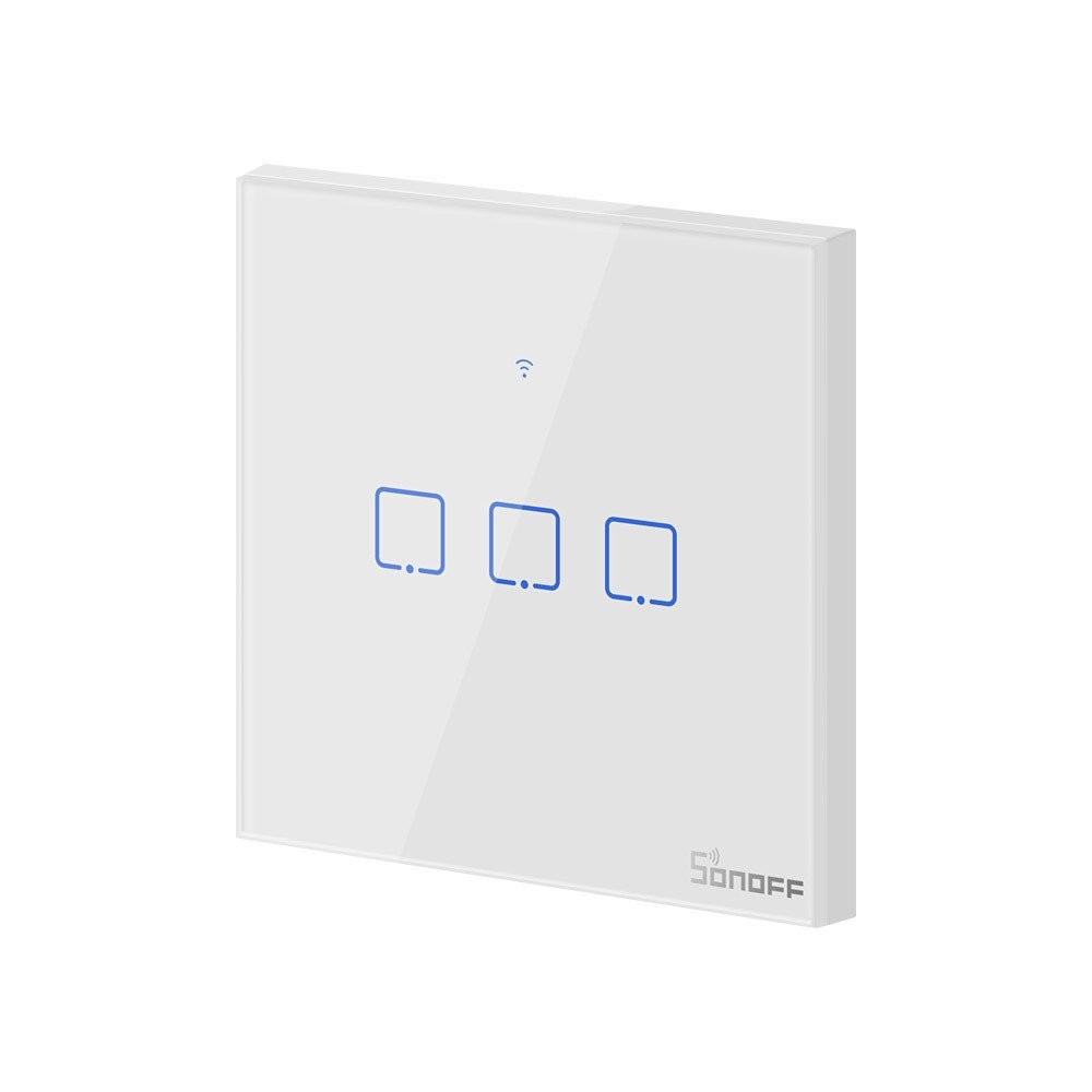 Smart Switch WiFi Sonoff T0 EU TX (3 canale) - 2 | YEO