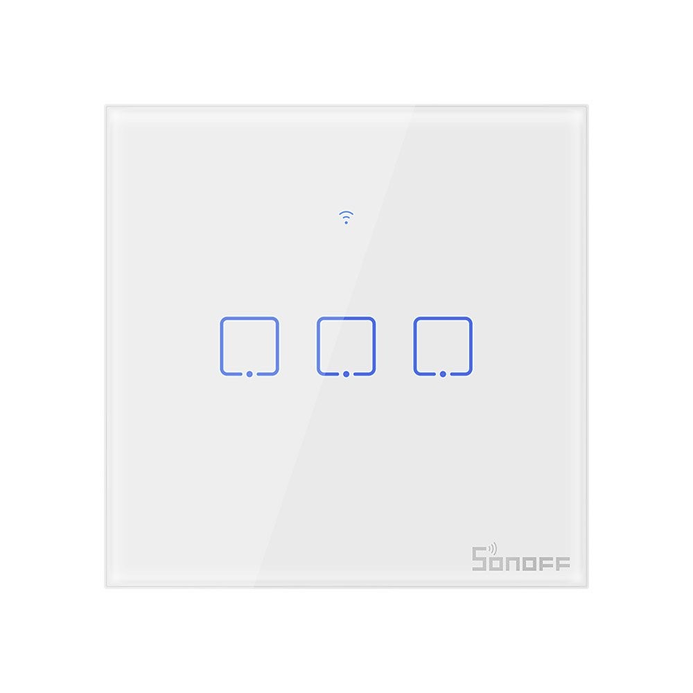 Smart Switch WiFi Sonoff T0 EU TX (3 canale) - 4 | YEO