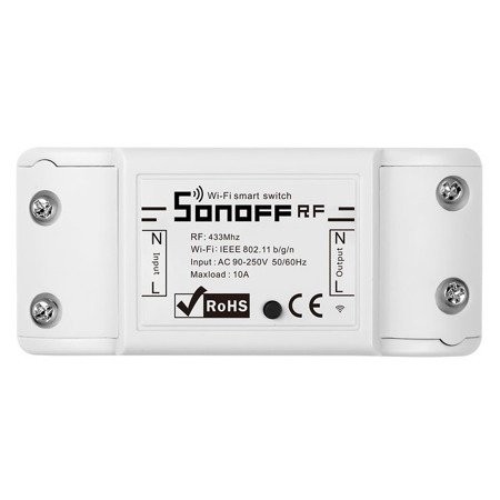 Releu Inteligent Wifi + RF 433 Sonoff RF R2