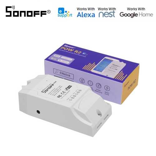 SONOFF POW R2 – SWITCH SMART WIFI CU MONITORIZARE CONSUM, 1 CANAL