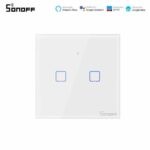 SONOFF T0EU2C-TX – ÎNTRERUPĂTOR TOUCH DUBLU CU CONTROL WIFI - 2 | YEO