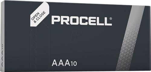 Baterie alcalina de mangan Duracell ProCell LR03 / AAA 1.5V MN2400, set 10 buc