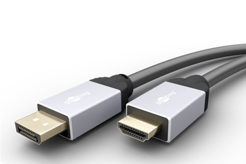 cablu displayport tata - hdmi-a tata 5m goobay plus