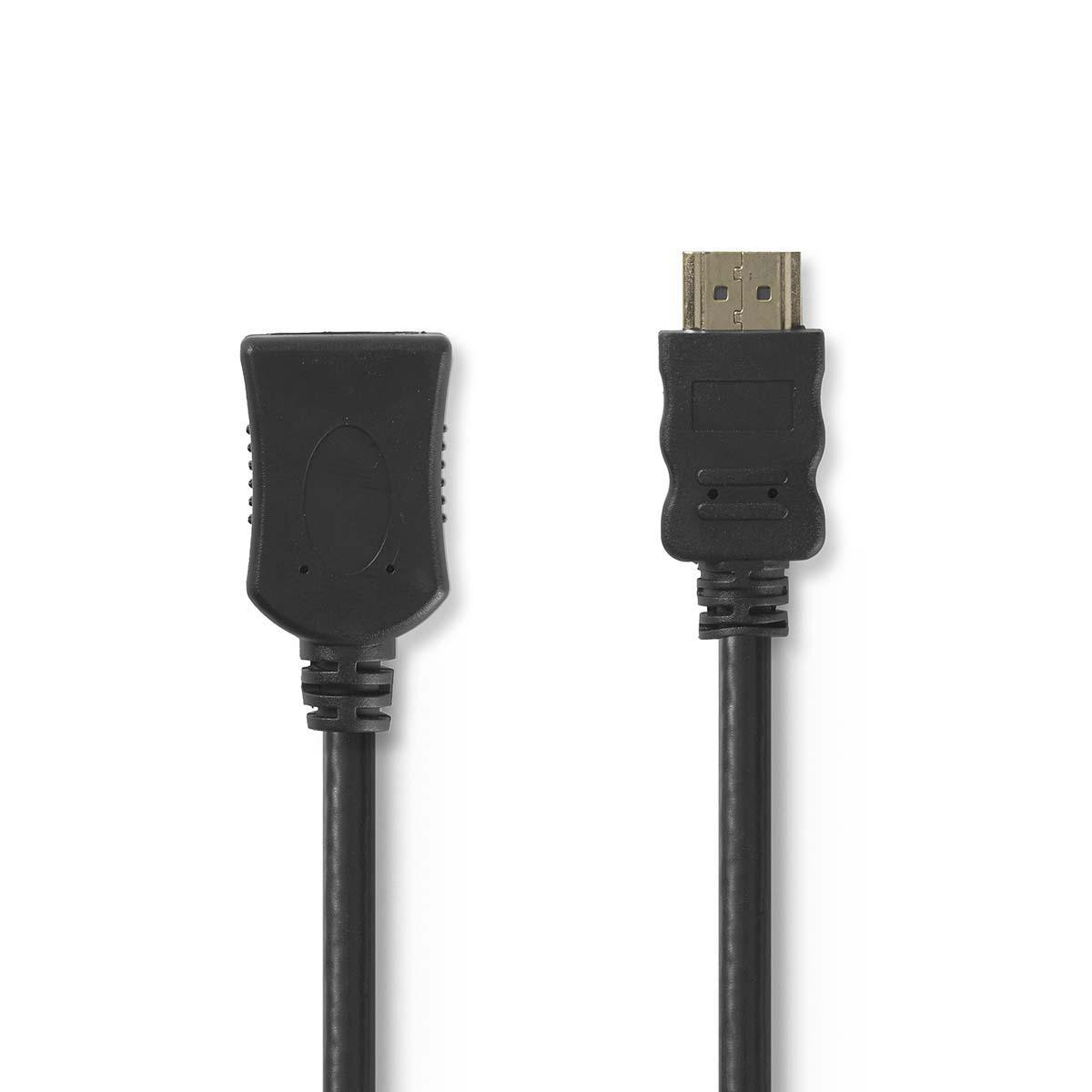 cablu hdmi de mare viteza cu ethernet, 4k30hz, 1m, negru, nedis