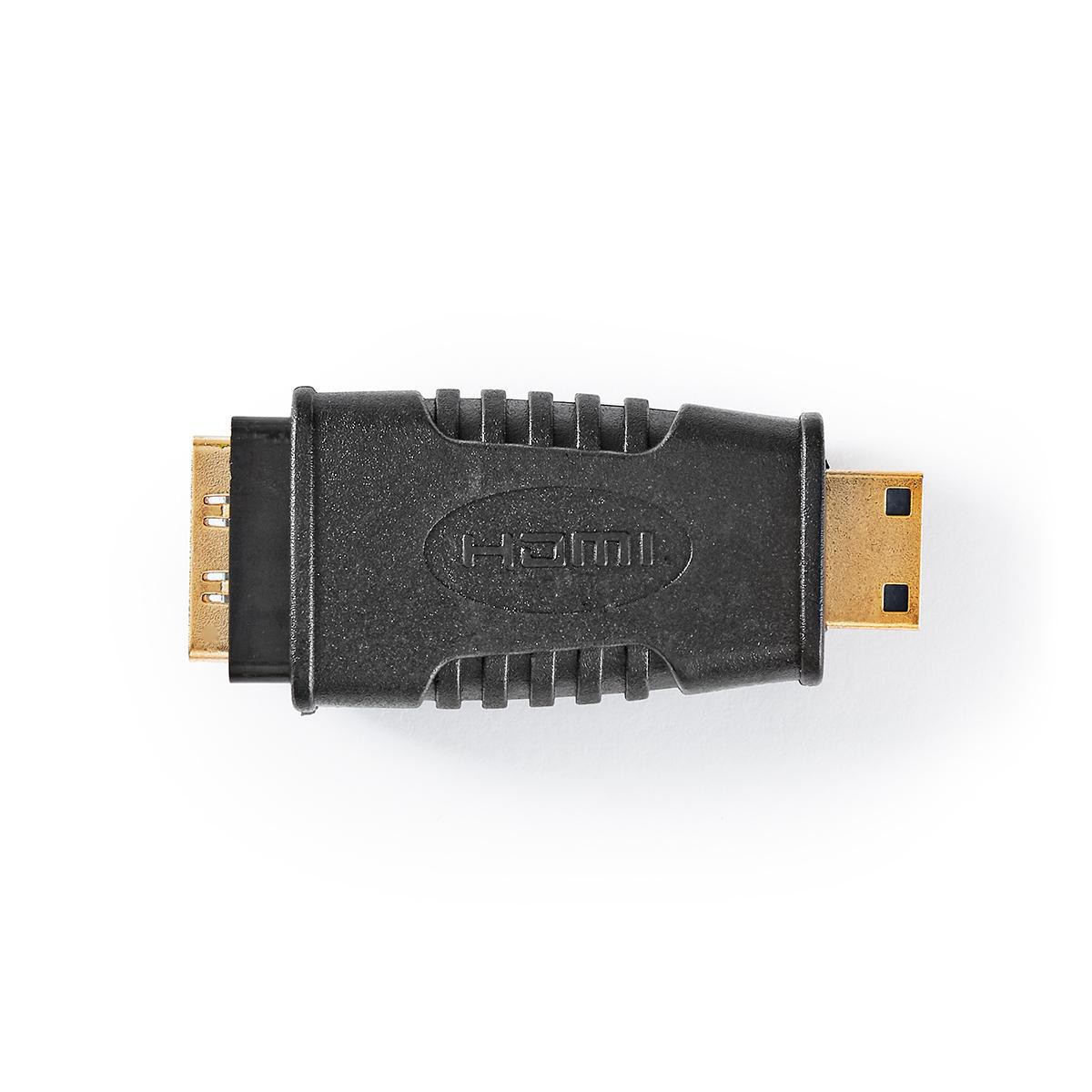 adaptor mini hdmi tata - hdmi mama, 4k, negru, nedis