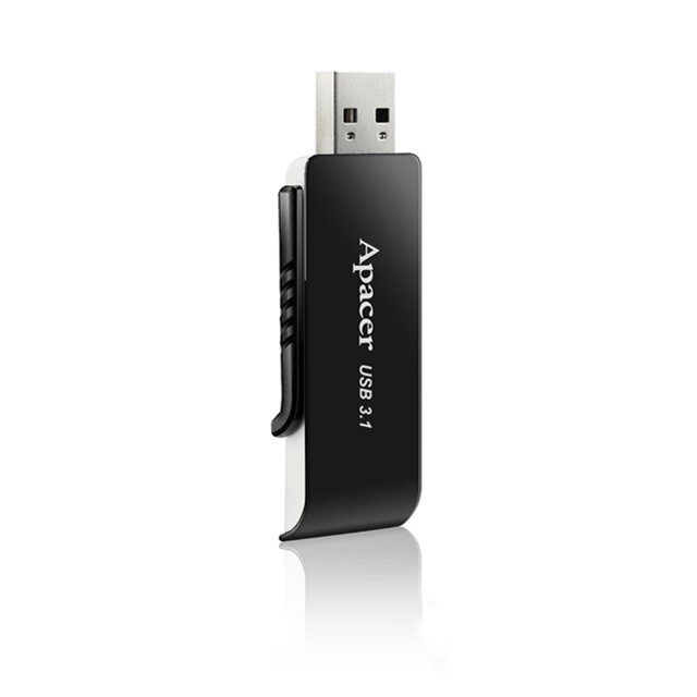 memorie flash usb3.2 32gb negru/alb, apacer