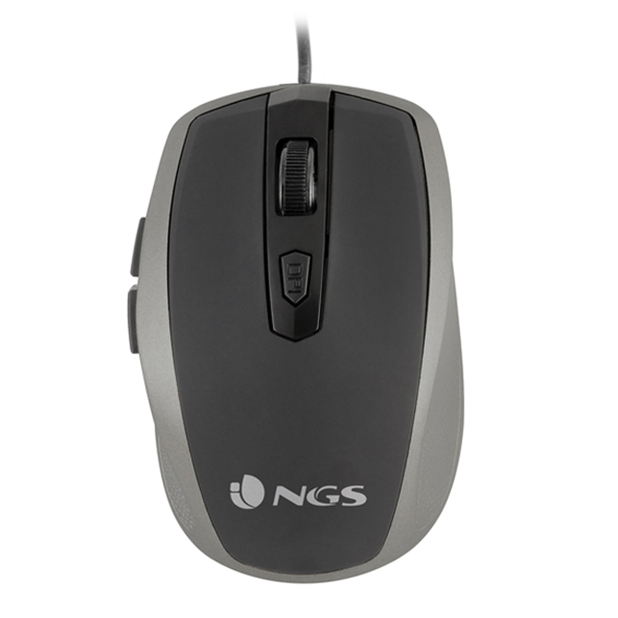 mouse optic usb 800/1600dpi argintiu, ngs