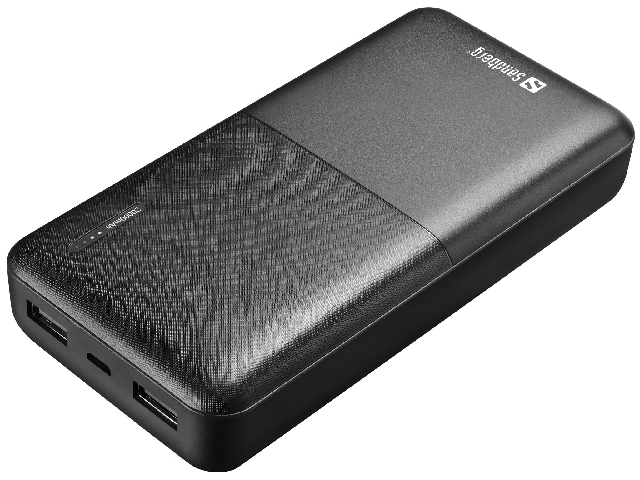 acumulator extern sandberg 320-42 saver, 20000 mah, negru