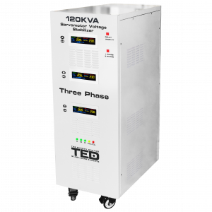 Stabilizator tensiune 120KVA 85KW, Trifazat, TED - 3 | YEO