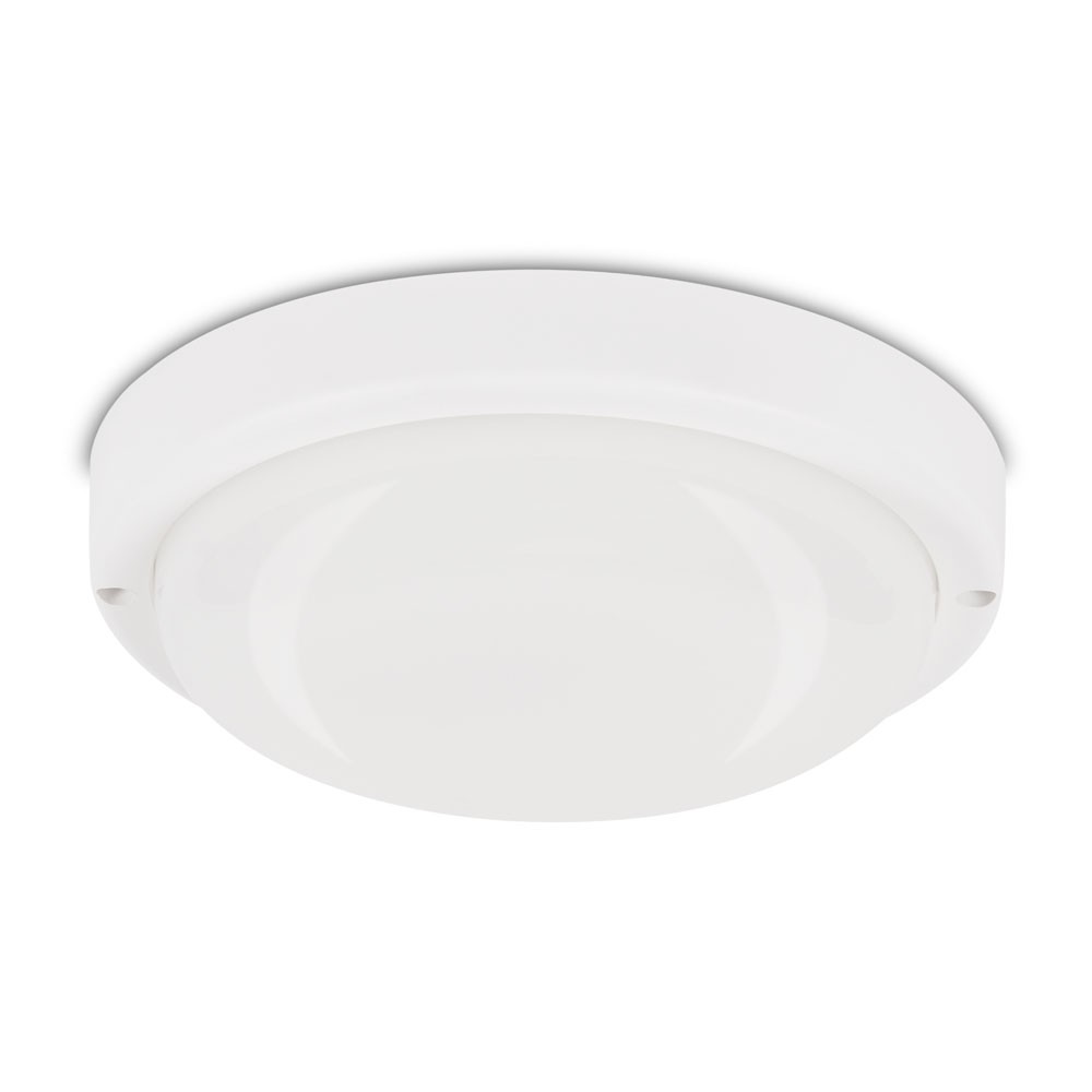 bat led rotund 18w 4000k 100lm/w p65, alb, novelite