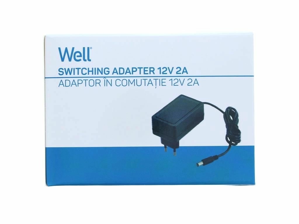 alimentator ac/dc 12v 2000ma conector: 5.5x2.1x10 mm well - 4 | YEO