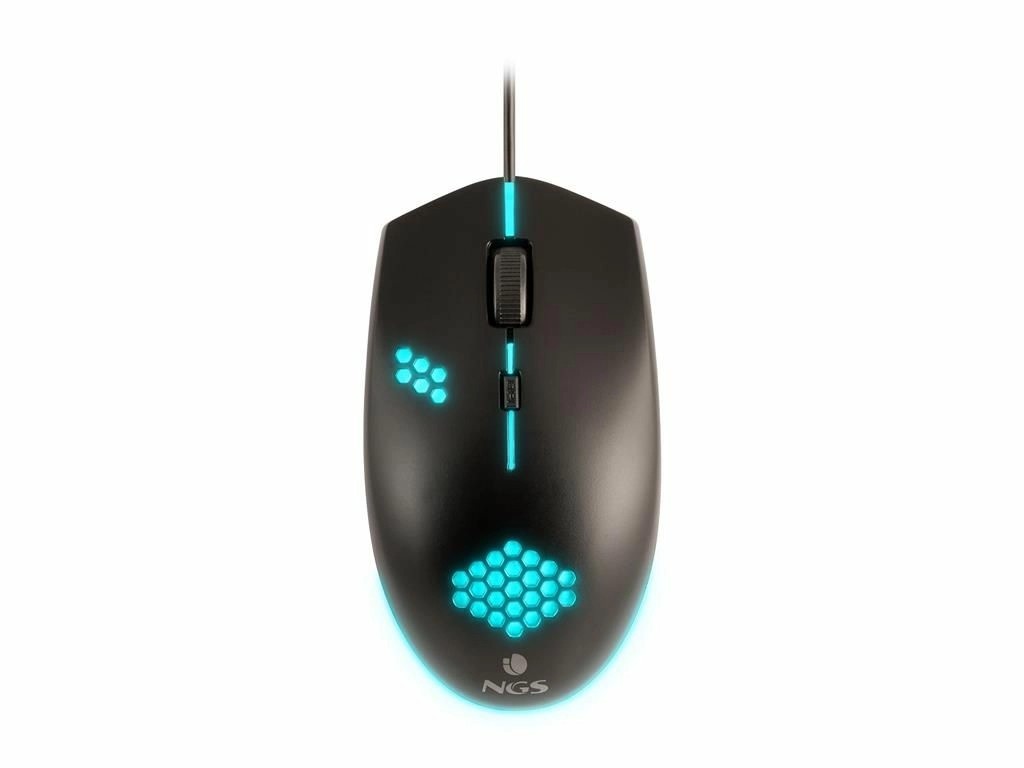 mouse optic usb gaming ngs gmx-120, 1200dpi, iluminat - 1 | YEO