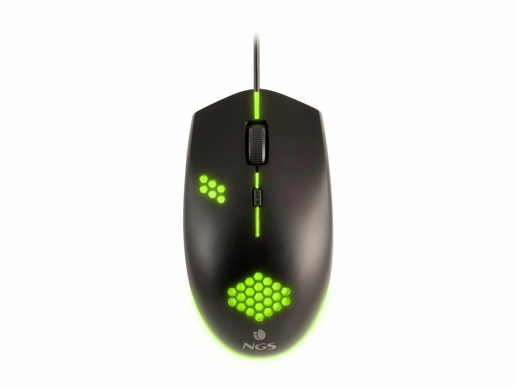 mouse optic usb gaming ngs gmx-120, 1200dpi, iluminat - 3 | YEO