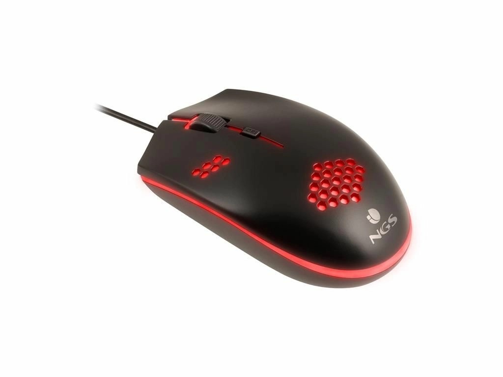 mouse optic usb gaming ngs gmx-120, 1200dpi, iluminat - 4 | YEO