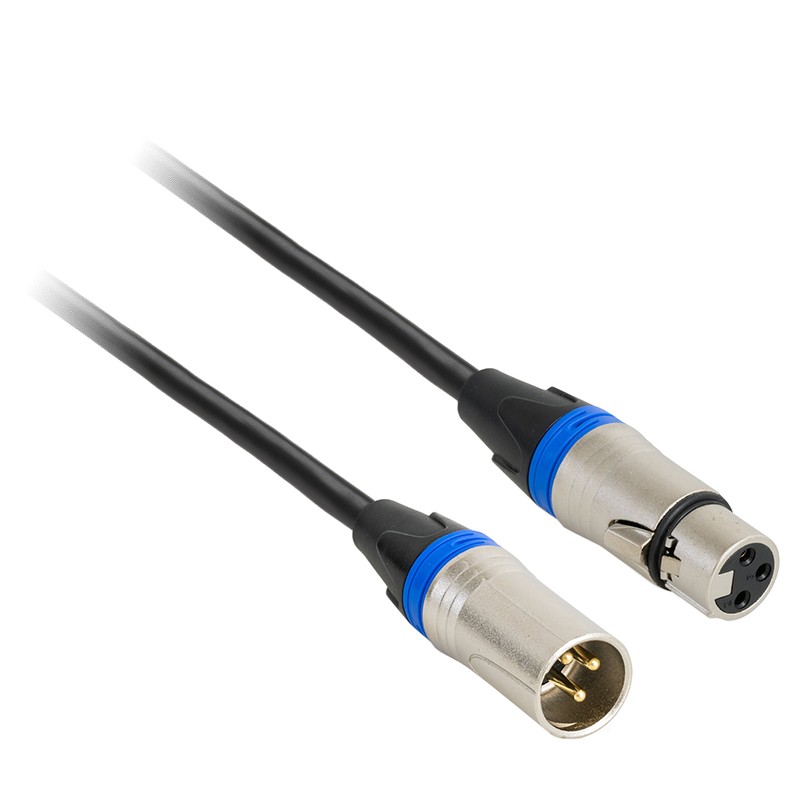 cablu profesional xlr tata - xlr mama 0.6m - 1 | YEO