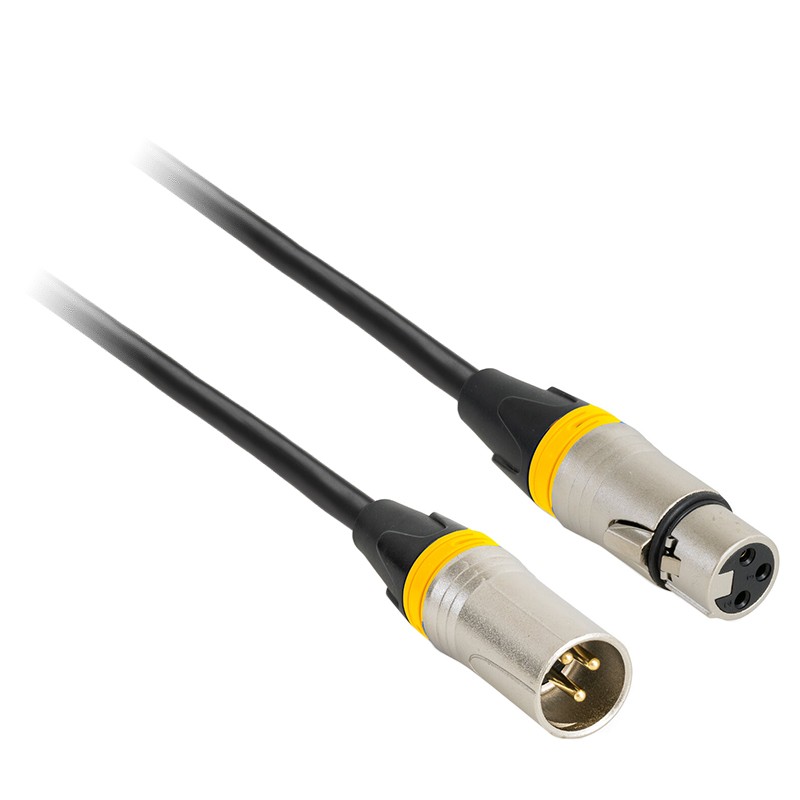 cablu profesional xlr tata - xlr mama 5m - 1 | YEO