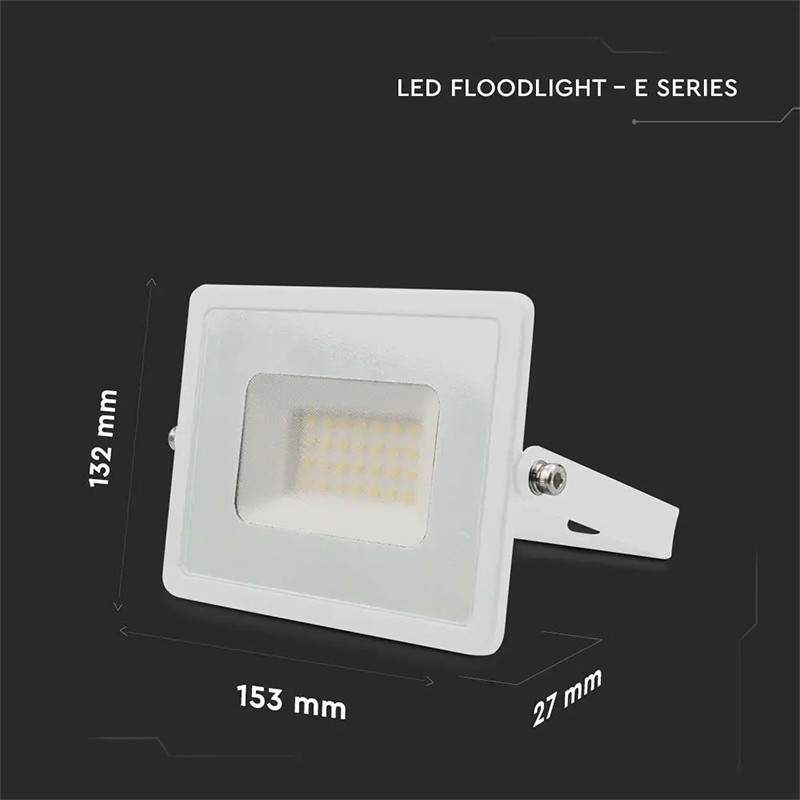 reflector led smd 30w 4000k ip65 - alb - 5 | YEO