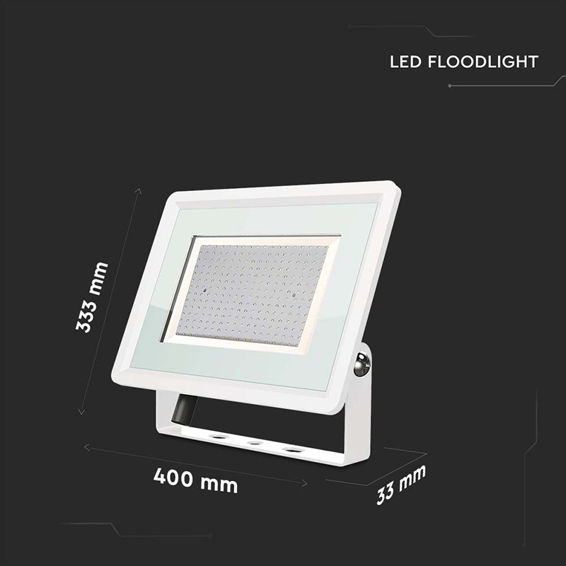 reflector led smd 200w 4000k ip65 - alb - 4 | YEO