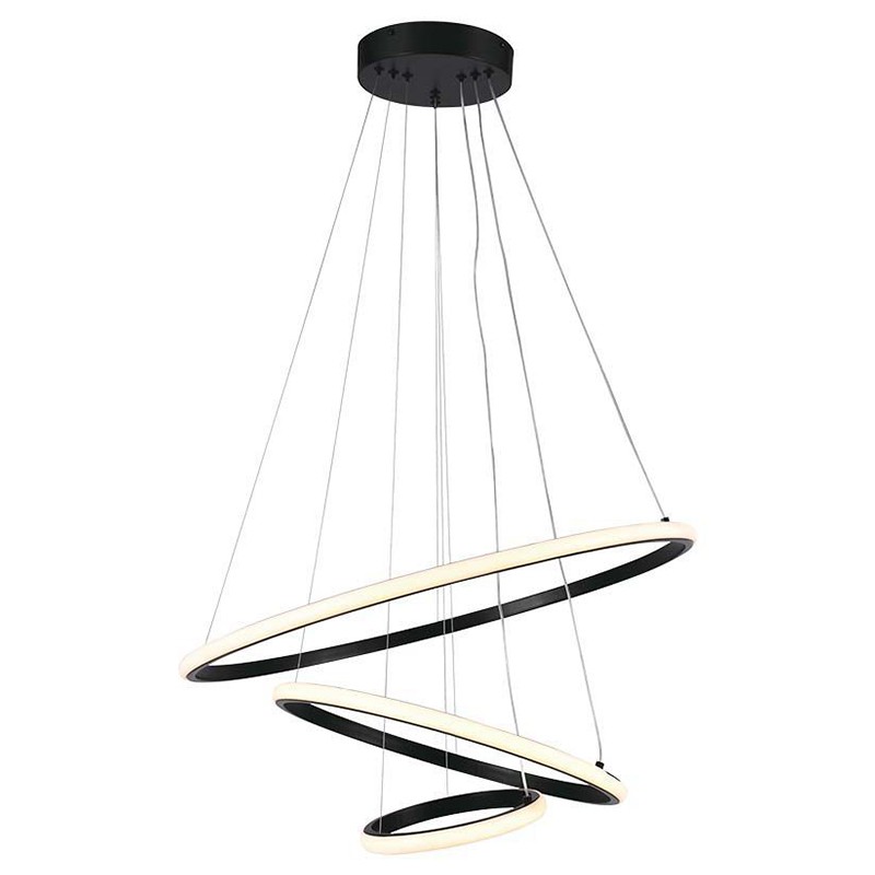 candelabru led 32w 3000k 60x40x100cm - negru - 1 | YEO