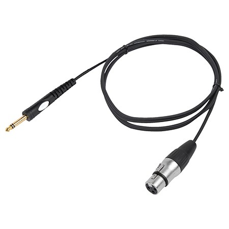 cablu xlr mama - jack 6.35 stereo tata 3m