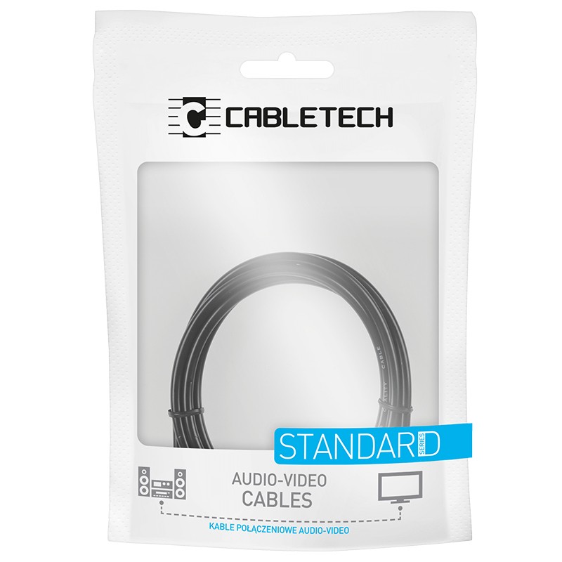 cablu jack 3.5 tata - 2rca tata cabletech standard 10m - 2 | YEO