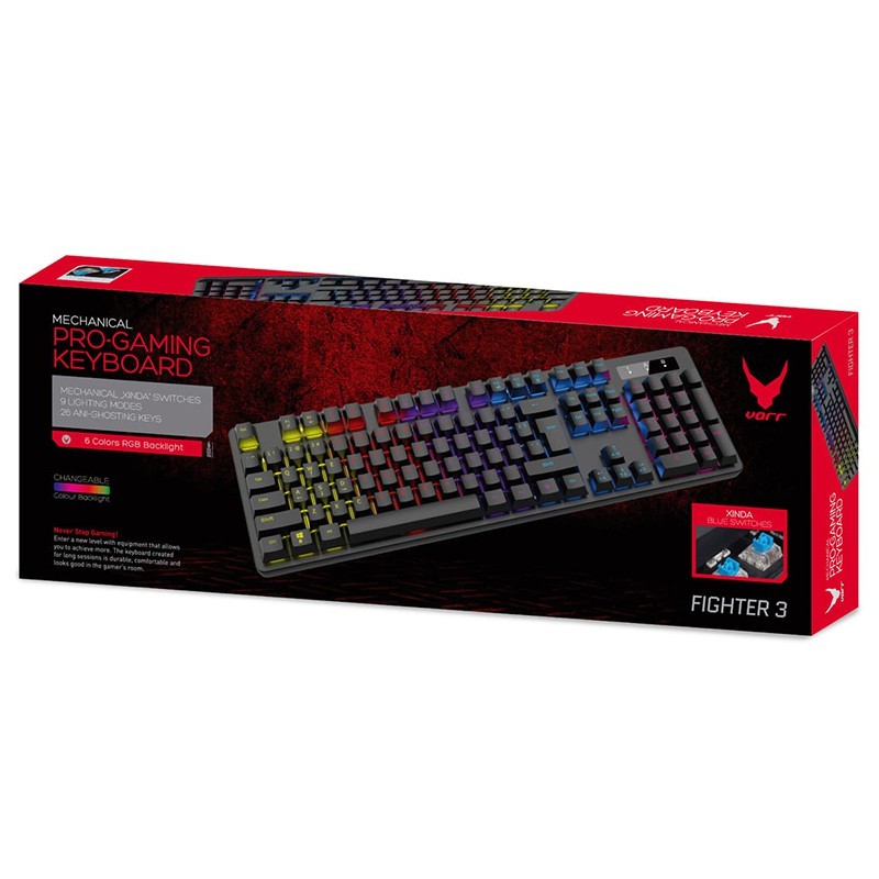 tastatura gaming rgb multimedia varr - 4 | YEO