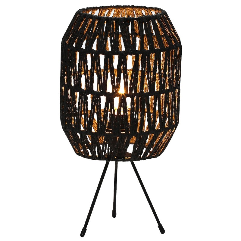 veioza rattan capri platinet - 1 | YEO