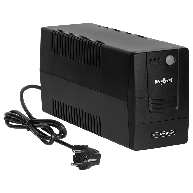 ups offline nanopower 650 (650va/360w) rebel - 2 | YEO