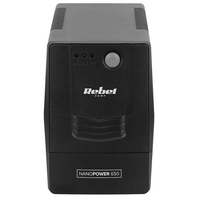 ups offline nanopower 650 (650va/360w) rebel - 4 | YEO